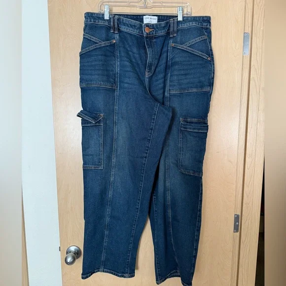 Lane Bryant Cargo Jeans - Picture 1 of 6